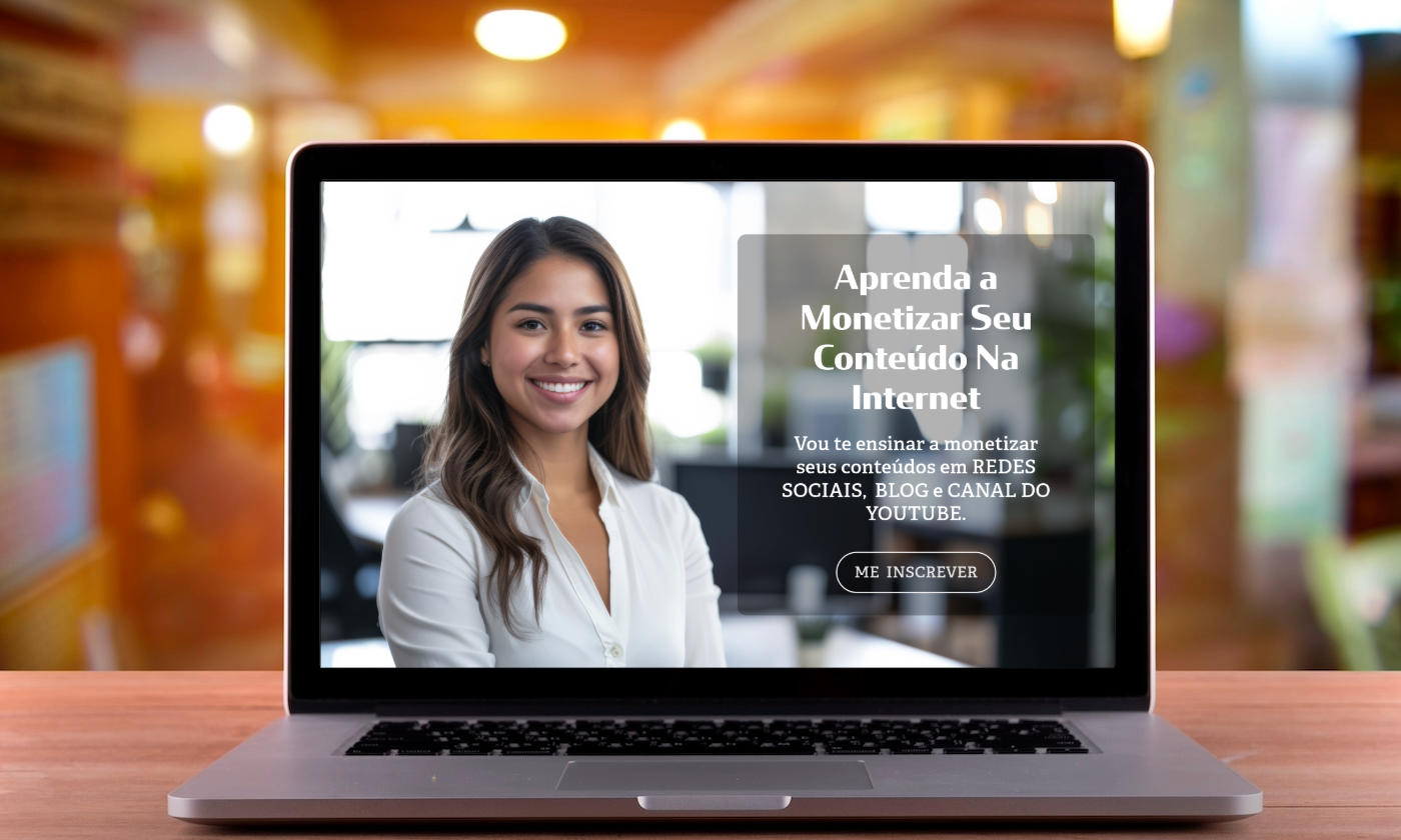 banner de publicidade de criação de landing page