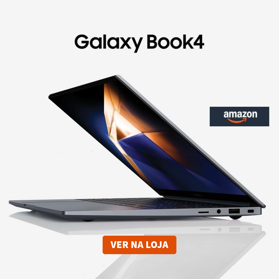 Image do notebook Galaxy book 4 da Samsung